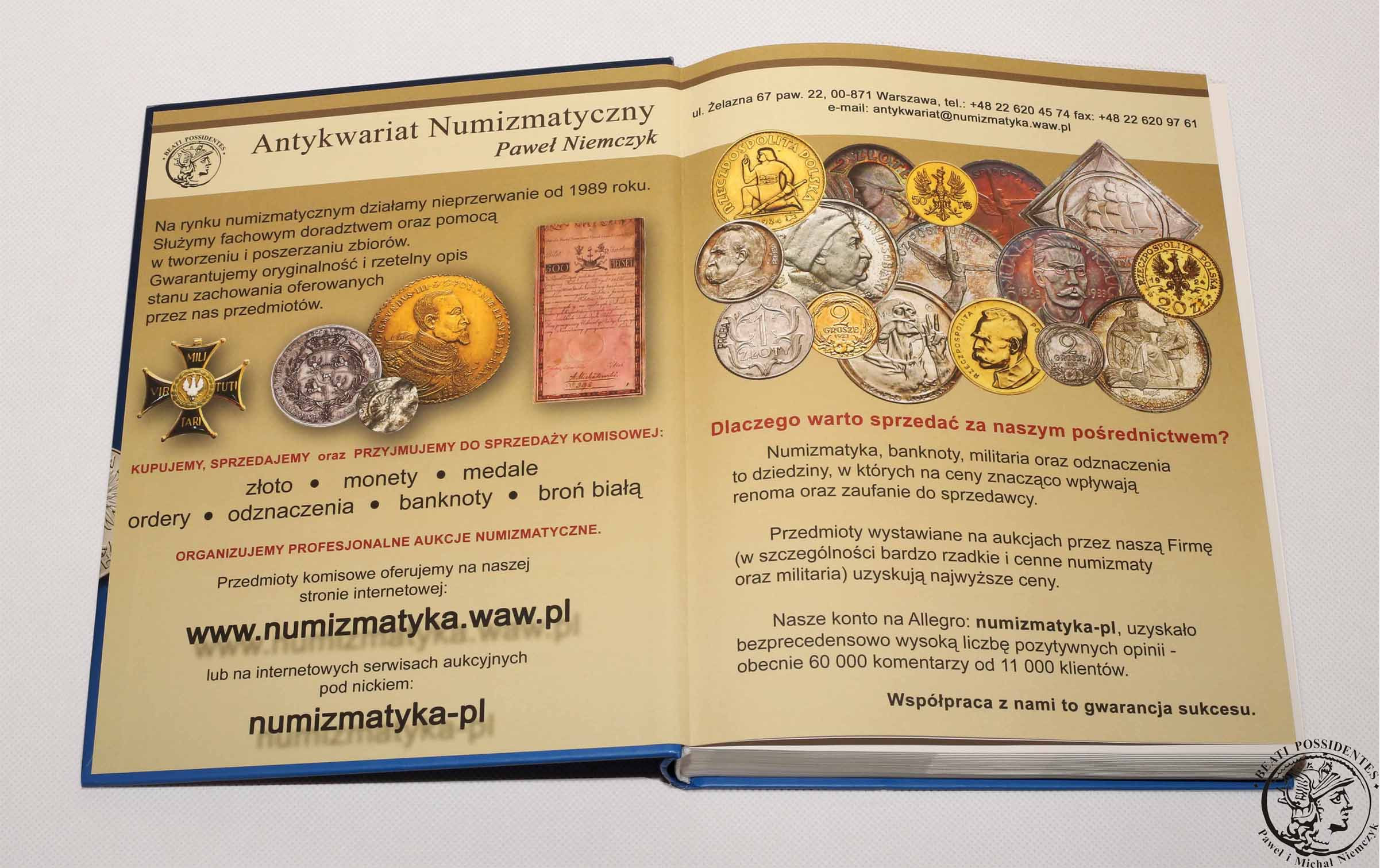 J. Parchimowicz Monety Rzeczypospolitej Polskiej 1919-1939 - Monety PRÓBNE